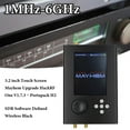 thumbnail image 1 of 3,2 Pouces HackRF One V1.7.3 Portapack H2 1 MHz-6 GHz SDR Logiciel Défini Sans Fil Noir, 1 of 5