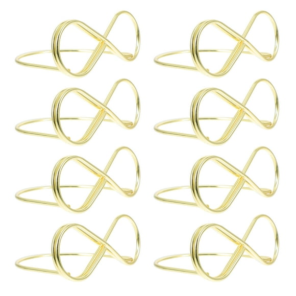 Weiweiguan 20pcs Table Number Holder Stands Place Cards Holder Bow Shape Table Number Holders