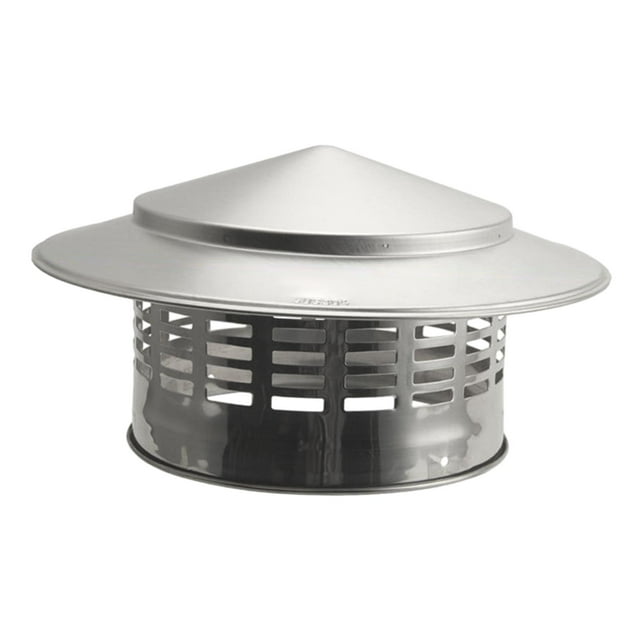 Xingzhi Capuchon de Conduit Tuyau Extérieur Installation Facile Capuchon de Cheminée Capuchon de Cheminée Extérieur Diamètre Intérieur 75mm Diamètre Intérieur 160mm