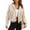 Beige, variant on Wytyjxccyy Women's Faux Suede Leather Fringe Jacket Motorcycle Moto Biker Short Open Front Tassel Cropped Coat