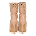 thumbnail image 4 of Lemonade Quilted Pointy Toe Stiletto Booties 20393, 4 of 6