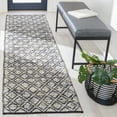 thumbnail image 2 of SAFAVIEH Natura Harold Diamond Runner Rug, Ivory/Brown, 2'3" x 9', 2 of 8