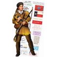 thumbnail image 1 of The Unemployed Philosophers Guild Davy Crockett Quotable Notable - Greeting Card and Sticker Sheet - Envelope Included, 1 of 4
