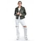 thumbnail image 4 of Chamarra estilo biker Roman Fashion /Juvenil, 7409 (Verde) verde oscuro M, 4 of 4