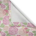 thumbnail image 6 of Ambesonne Rose Valance & Curtain, Romantic Flowers Polka Dots, 55"x36", Pink Pale Peach, 6 of 7