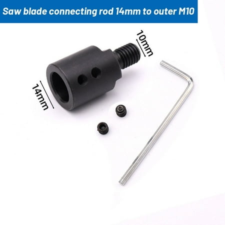 

Sufanic 1 Set M10 Bushing Saw Blade Connecting Shaft For Saw Blade Connection Joints