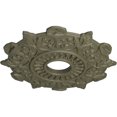 thumbnail image 3 of Ekena Millwork 17 1/2"OD x 4"ID x 1"P Preston Ceiling Medallion (Fits Canopies up to 4"), Hand-Painted Spartan Stone, 3 of 5