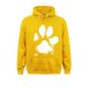 thumbnail image 3 of Sudadera con capucha con estampado de pata de perro desordenada y embarrada, sudaderas vintage de verano y otoño para mujer, sudaderas con capucha de estilo preppy, cupones, sudaderas de manga larga, 3 of 5
