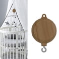 thumbnail image 2 of lanema 35 Songs Baby Music Box Wood Rotary Mobile Crib Bed Movement Mobile Musical Newborn Crib Holder Arm Bracket Rattle, 2 of 8