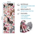 thumbnail image 2 of Dachshund and Flower Hot Yoga Mat Towel Non Slip for Hot Yoga - Quick-Drying Yoga Mat Cover with 4 Corner Pockets with Travel Bag - Hot Yoga Towel Non Slip 74"x26", 2 of 6