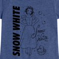 thumbnail image 3 of Disney Princess - Autograph Snow White - Toddler & Youth Girls Short Sleeve Graphic T-Shirt, 3 of 5
