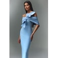 thumbnail image 3 of Vestido Uara maxi con hombros descubiertos y lazo para mujer, 3 of 6