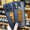 thumbnail image 2 of Funda mate para Redmi A1 K50 K40 GAMING K30 K20 10X 10C 10 9C 9T 9A 9 8 PRO 4G 5G Funda Coque Capa Shell Marvel Comics Groot, 2 of 5