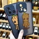 thumbnail image 2 of Funda mate para Redmi A1 K50 K40 GAMING K30 K20 10X 10C 10 9C 9T 9A 9 8 PRO 4G 5G Funda Coque Capa Shell Marvel Comics Groot, 2 of 5