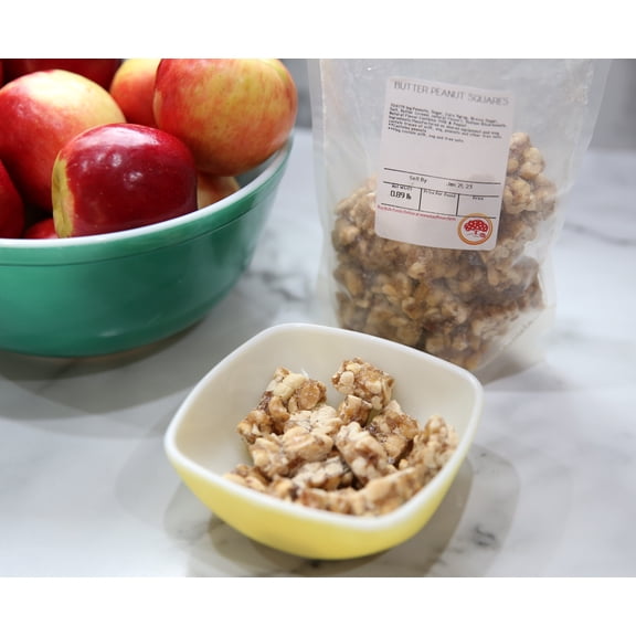 Kauffman Orchards Butter Peanut Squares Candy, 14 Oz. Bag