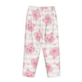 thumbnail image 3 of Lsque Cartoon Pig Print Women's Pajama Pants, Lounge Pant - Comfortable Home Wear,Elastic Waistband, Stylish Design-Small, 3 of 9