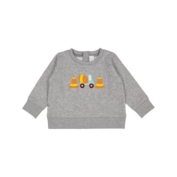 Inktastic Cement Mixer Construction Baby Sweatshirt