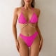 thumbnail image 1 of Tankini de mujer, camiseta sin mangas con tiras de color liso, conjunto de bikini informal de moda para playa, traje de baño de dos piezas para mujer, trajes de baño tankini para mujer, traje de baño, 1 of 4