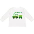 thumbnail image 3 of Inktastic St Patricks Irish Shamrock Train Boys or Girls Long Sleeve Toddler T-Shirt, 3 of 5
