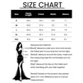 thumbnail image 6 of INSPIRE CHIC WOMLAYOUT Women's Halter Jumpsuits Sequin Cold Shoulder Split Sleeve Party Cocktail Wide Leg Jumpsuits S Dark Blue, 6 of 6