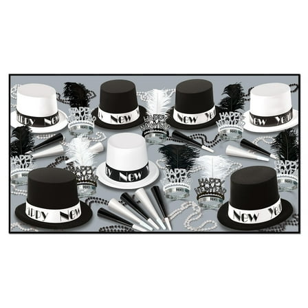 Beistle The Puttin' On The Ritz Kit For 50 People for New Year's Eve