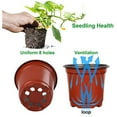 thumbnail image 4 of 4 IN/6 IN Flowerpots Small Plastic Plant Nursery Pots/flowerpots Seedlings, Flowers, Plant Containers, Seed Starting Pots, Plant Labels., 4 of 7