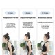 thumbnail image 4 of 2 pack Posture Corrector for Men Women and Kids, Back Brace with Intelligent Sensor Vibration Reminder, Adjustable Back Straightener Smart Posture Reminder and Humpback Correction Trainer, 4 of 5