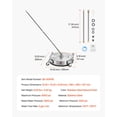 thumbnail image 6 of 15" Pressure Washer Surface Cleaner 4 Wheels 4000 Max PSI 2 Extended Wands, 6 of 10