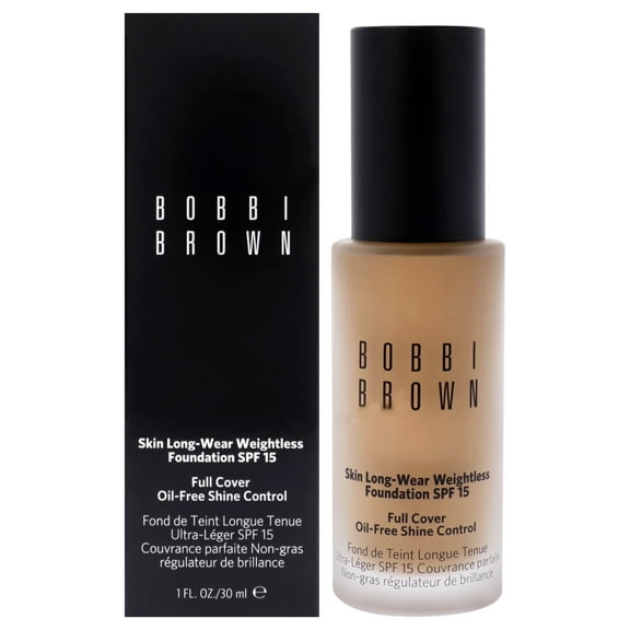 Bobbi Brown Skin Long-Wear Weightless Foundation SPF 15 - W-064 Honey , 1 oz Foundation
