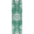 thumbnail image 1 of Safavieh Stone Wash 4' X 6' Hand Knotted Rug in Emerald, 1 of 7