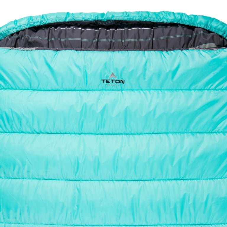 TETON Sports Mammoth 0F Comfortable Mummy Double Sleeping Bag for