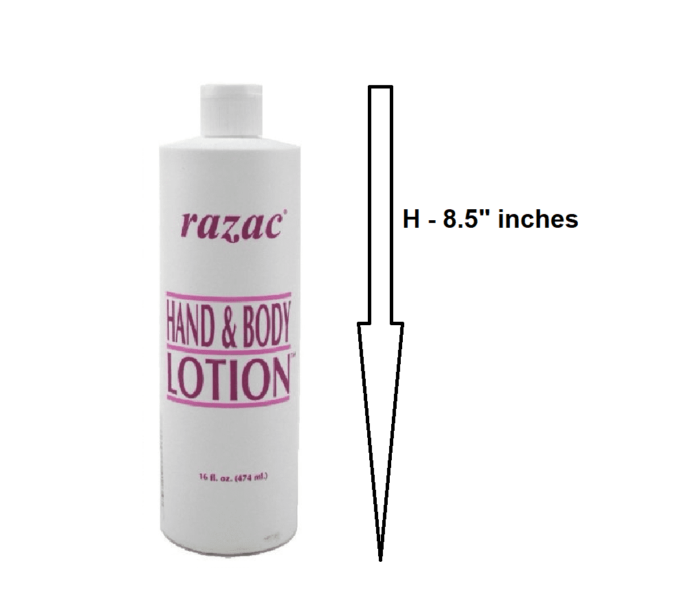 Razac Hand & Body Lotion, Net.Wt 16 fl.oz (Pack of 2)