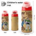 thumbnail image 2 of Woody Buzz Story Water Bottle with Straw Vacuum Insulated Stainless Steel Reusable Proof Water Cup Sports Insulated Kettle, 2 of 8