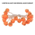 thumbnail image 3 of sruoe Halloween Decorations Lights, LED Halloween Pumpkin String Lights, Halloween Lights, Outdoor Halloween Decor, Fall Lights Thanksgiving Decoration, Spooky Lighting Decor for Yard, Party, 3 of 6
