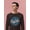 Dark Chocolate, variant on Pipeline Trendy Vintage Wave Inspired - Long Sleeve Men's