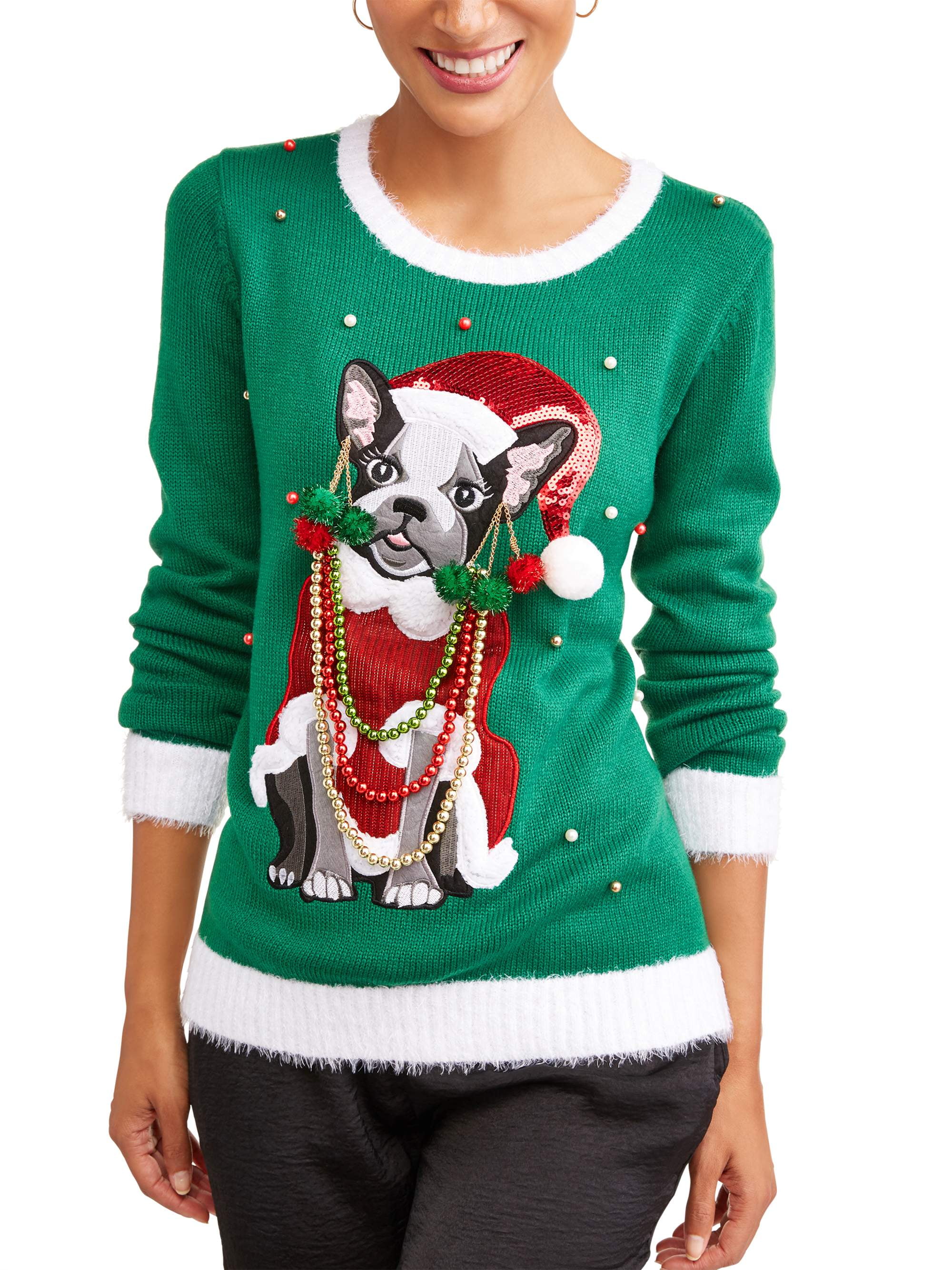 walmart plus size ugly christmas sweater