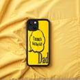 thumbnail image 5 of iPhone 15 Case - Lightweight Yellow Background with Black Outline & Fun Speech Bubble Design - Yellowing Resistant Stylish & Durable Protection, 5 of 6
