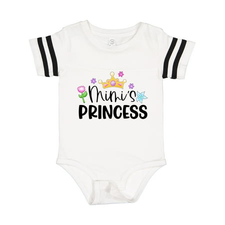 

Inktastic Mimi s Princess Crown and Flowers Gift Baby Girl Bodysuit