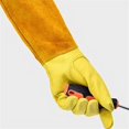 thumbnail image 4 of Gants de jardinage résistants aux coupures et aux épines - Paire de Gants de Jardinage - Protection Cuir - Gants de Jardinage pour les épines et Ronces et Gants de Travail--M, 4 of 5