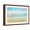 Brown Frame, variant on Art.com Waves on the beach, Seven Mile Beach, Grand Cayman, Cayman Islands Photographic Print, 18" x 12"