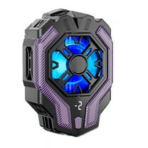 F18 Digital Display Mobile Phone Cooling Fan Radiator Back-Clip Game Cooler for Phone Gaming Cool Heat Sink