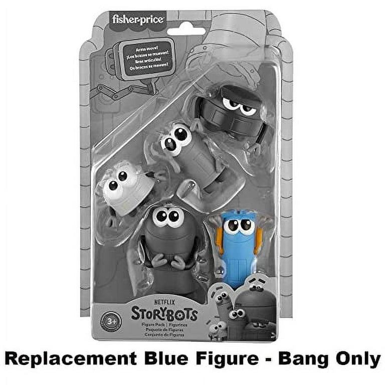 Replacement Part for Fisher-Price Storybots Figure Pack - GTL38 ~  Replacement Blue Figure ~ Bang