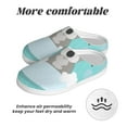 thumbnail image 6 of Lsque Dog In Bathtub Pattern Womens Comfort Cotton on Scuff With Memory Foam and Anti-skid Sole Slipper-35/36, 6 of 7