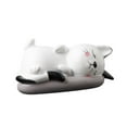 thumbnail image 3 of Figuras de gato en miniatura, regalos, estatuas de gato coleccionables, mini figuras de acción 16.5x9.2x8.9cm, 3 of 9