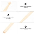 thumbnail image 2 of 2 Pairs Maple Drum Sticks Drumsticks Wooden Mallets Percussion Instrument Accessory, 2 of 8