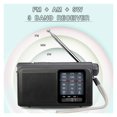 thumbnail image 2 of TR605 Portable Radio FM/MW/SW Emergency Flashlight With Rechargeable Battery Loud Speaker For the Elderly ,Easy to Use, 2 of 7