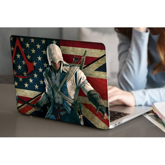 KSK KAISHEK Hard Shell Only Compatible 2012 - 2015 Release Old MacBook Pro 13" with Retina Display No Touch No USB-C, No CD-ROM Model: A1425/A1502 Portrait A 81