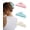 Candy Color Scheme - Light Pink+Light Blue+Milky White, variant on AWAYTR 10CM Acrylic Wave Print Hair Claw Clips, Strong Hold Non-Slip Jumbo Jaw Clamps, French Style Barrettes for Thick Long Hair Women Hair Accessories 3Pcs