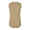 thumbnail image 4 of Womens Summer Basic Tank Tops Casual V-Neck Loose Sleeveless Flowy Tank Going Out Fashion Clothes 2024 S-XXL, 4 of 8
