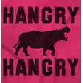 thumbnail image 2 of Funny Hungry Hangry Hippos Unisex Plus Fleece Graphic Hoodie Brisco Brands 3X, 2 of 5